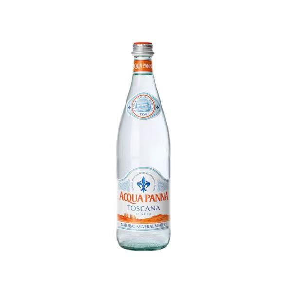 Acqua Panna Natural Mineral Water Glass Bottles (12x750ml)