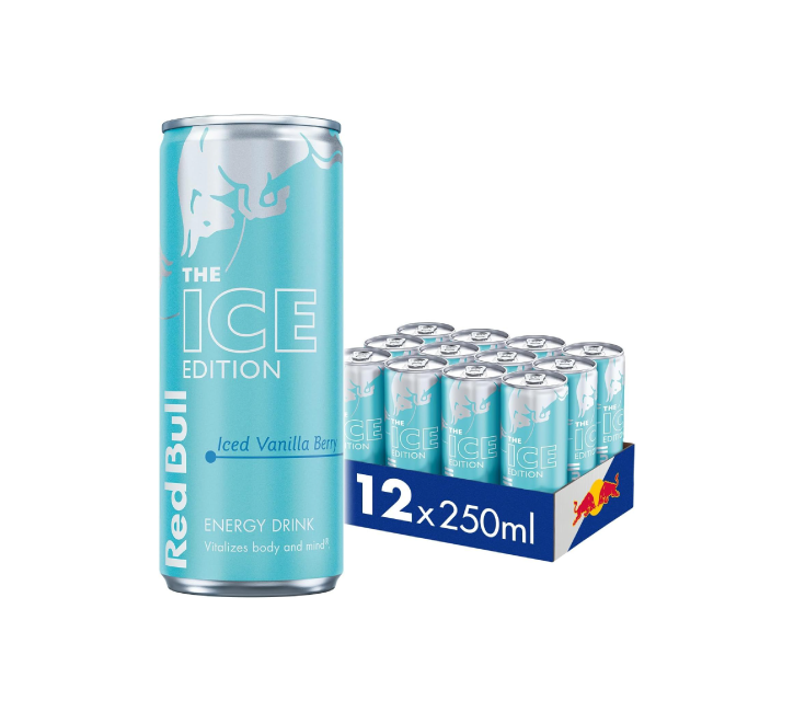 Red Bull Winter Edition Iced Vanilla Berry Cans (12x250ml)