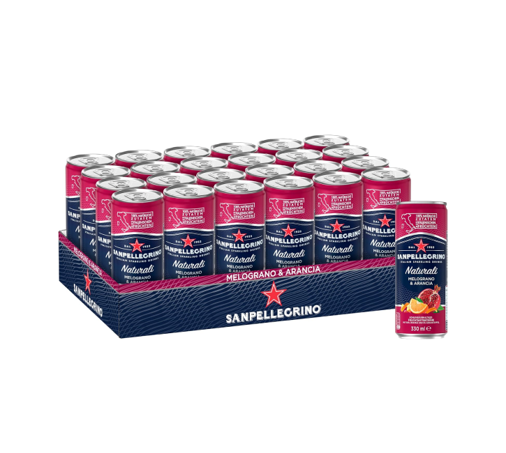 San Pellegrino Melograno & Arancia (24x330ml)