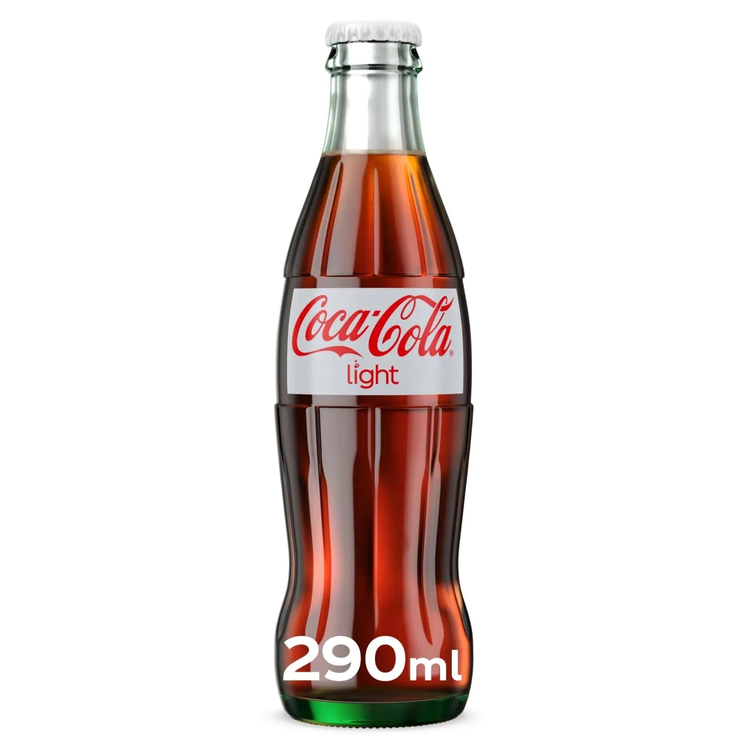 Coca-Cola Light Glass Bottles - (24×290ml)