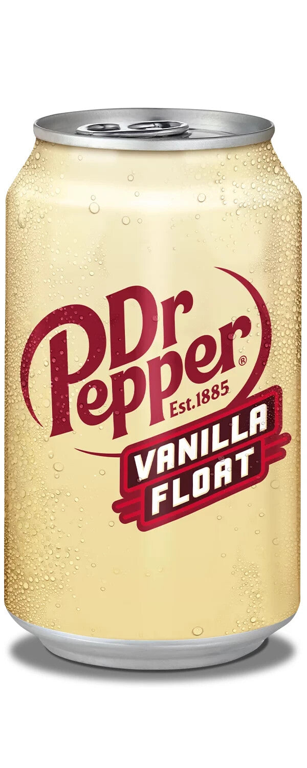 Dr Pepper Vanilla Float Cans – (12×355ml)