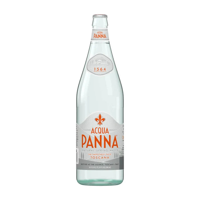 Acqua Panna Natural Mineral Water Glass Bottles (24x500ml)
