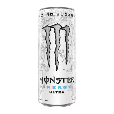 Monster Ultra White Zero Sugar Energy Drink Cans - (24×350ml)