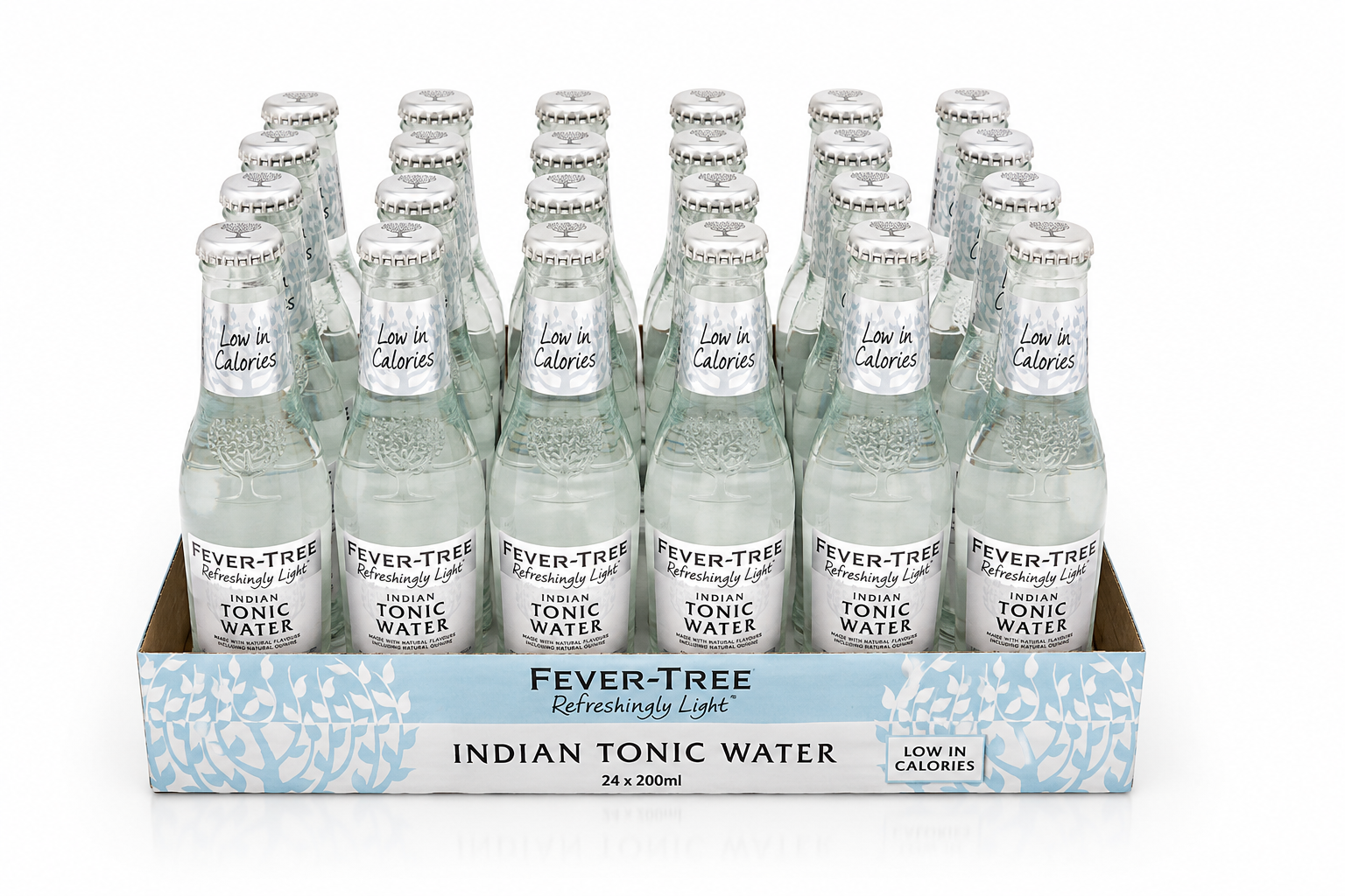 Fever-Tree Refreshingly Light Indian Tonic Water - (24x200ml)