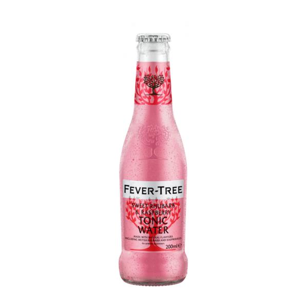 Fever-Tree Light Raspberry & Rhubarb Tonic Water - (24x200ml)