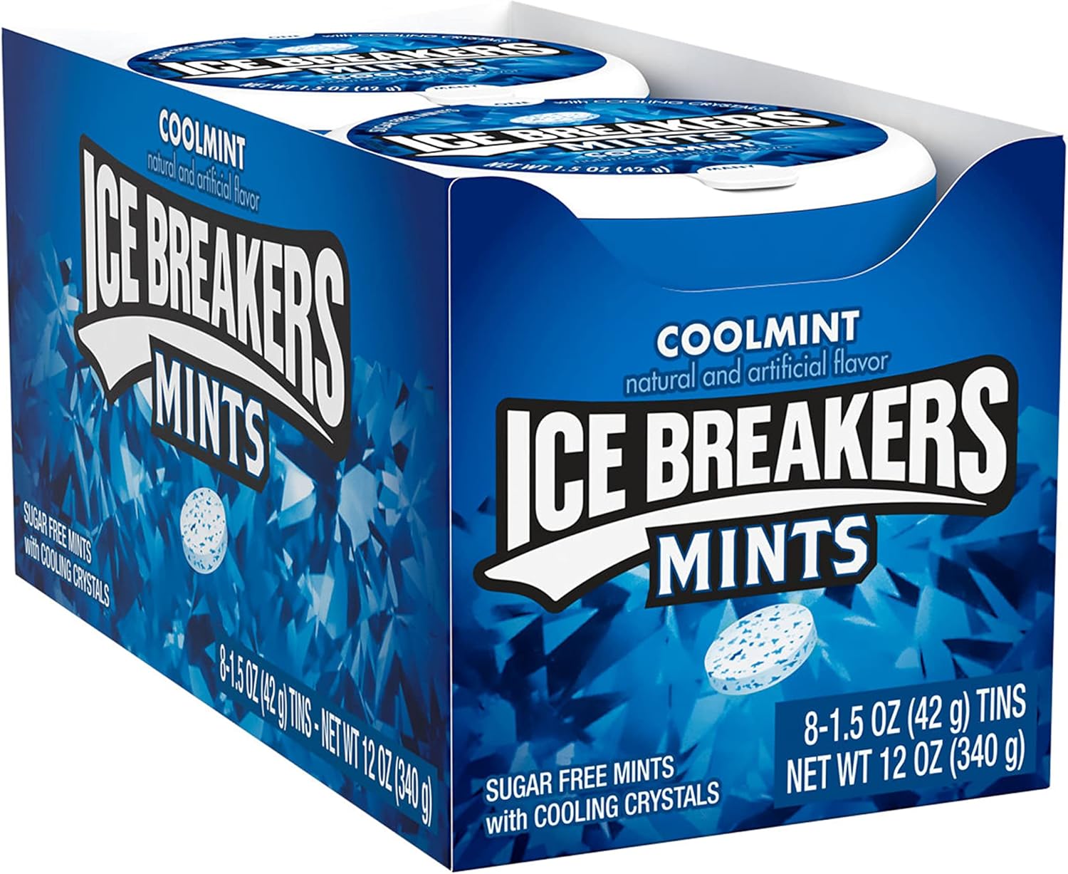 Ice Breakers Coolmint Sugar-Free Mints - (8x42g)