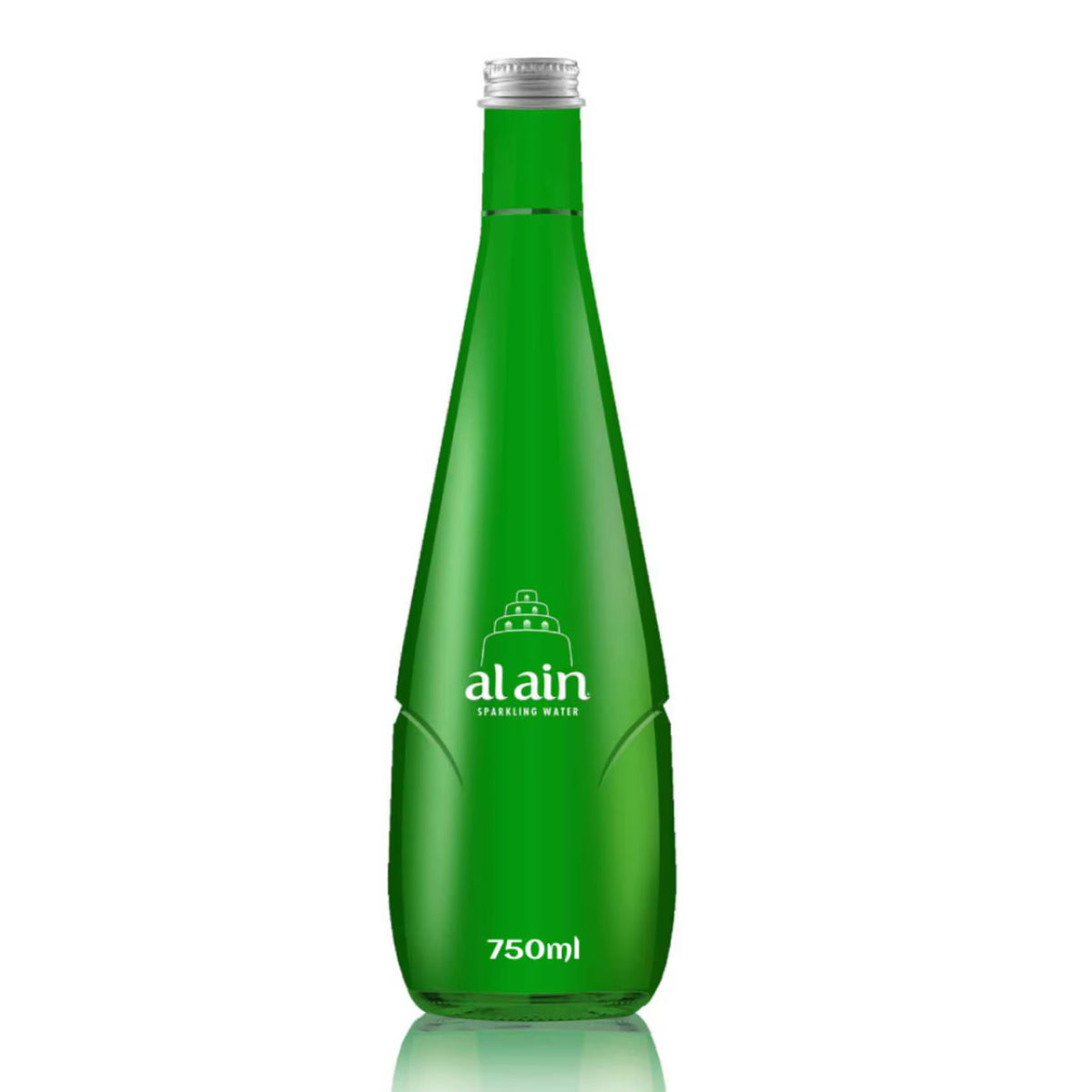Al Ain Sparkling Water Glass Bottles - (12×750ml)