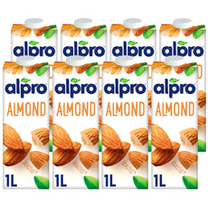 Alpro Almond Milk - (8x1L)