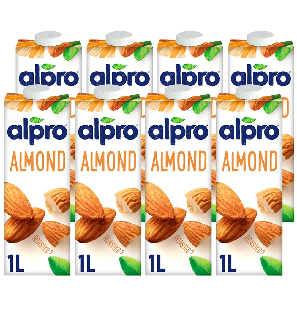 Alpro Almond Milk - (8x1L)