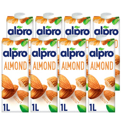 Alpro Almond Milk - (8x1L)