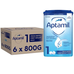 Aptamil 1 First Infant Milk from Birth - (6x800g)