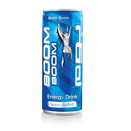 Boom Boom Energy Drink Cans - (24×250ml)