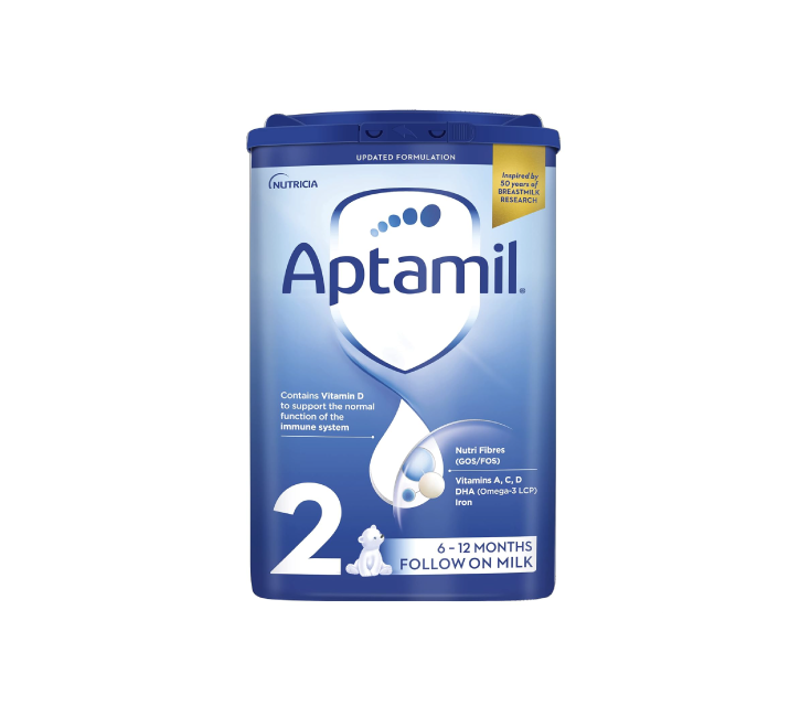 Aptamil 2 Follow On Baby Milk Powder (6-12 Months) 800g