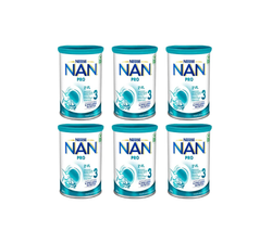Nestle NAN Pro 3 Baby Milk Powder (12+ Months) - (6x800g)