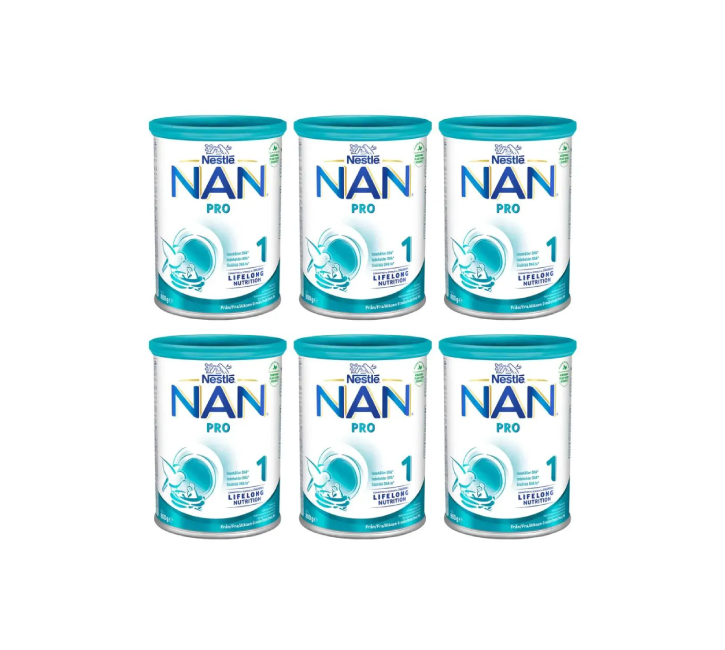 Nestle Nan Pro 1 Infant Milk Formula (6x800g)