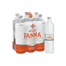 Acqua Panna Natural Mineral Water Plastic Water Bottles (6x1.5L)