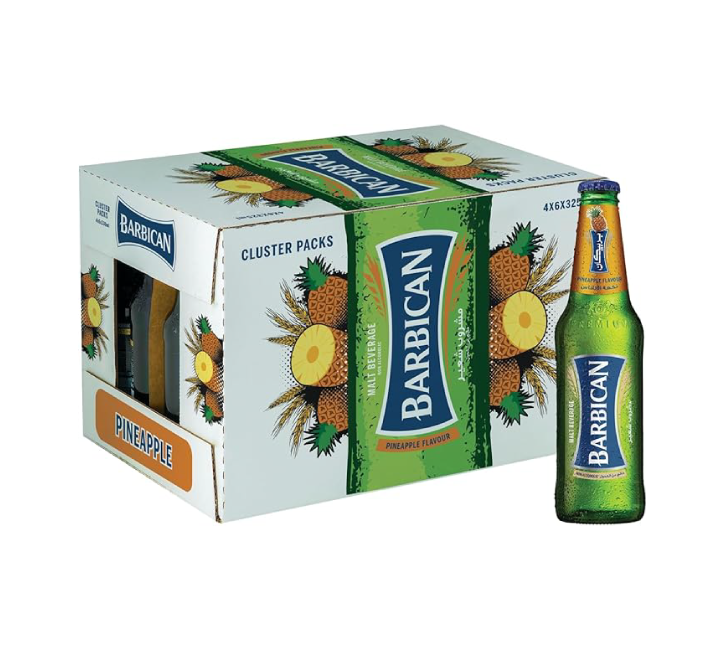 Barbican Pineapple Non-Alcoholic Malt Beverage (24x330ml)