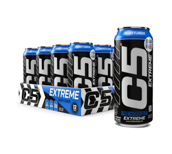 C5 Extreme Energy Pre-Workout Energy Drink Cans (12x473ml)