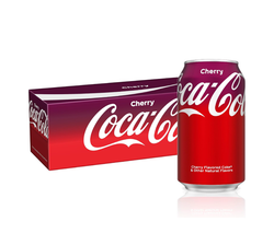 Coca‑Cola Cherry Cans (12×355ml)