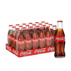 Coca Cola Original Carbonated Glass Bottles (24x250ml)