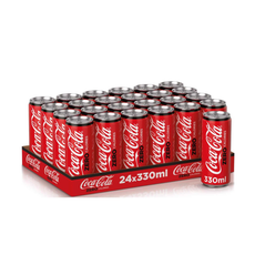 Coca Cola Zero Calories Cans (24x330ml)