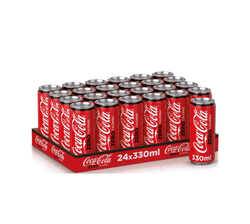 Coca Cola Zero Calories Cans (24x330ml)
