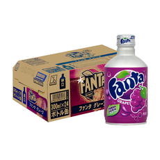 Fanta Japanese Grape Drink Bottles (24x300ml)