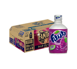 Fanta Japanese Grape Drink Bottles (24x300ml)