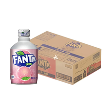 Fanta Japanese White Peach Bottles (24x300ml)