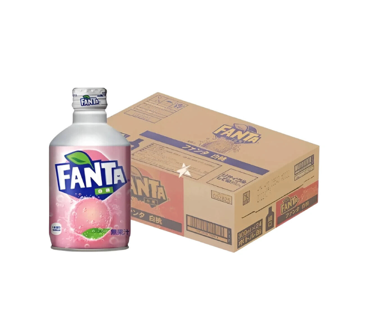 Fanta Japanese White Peach Bottles (24x300ml)
