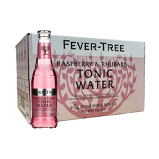 Fever-Tree Light Raspberry & Rhubarb Tonic Water (24x200ml)
