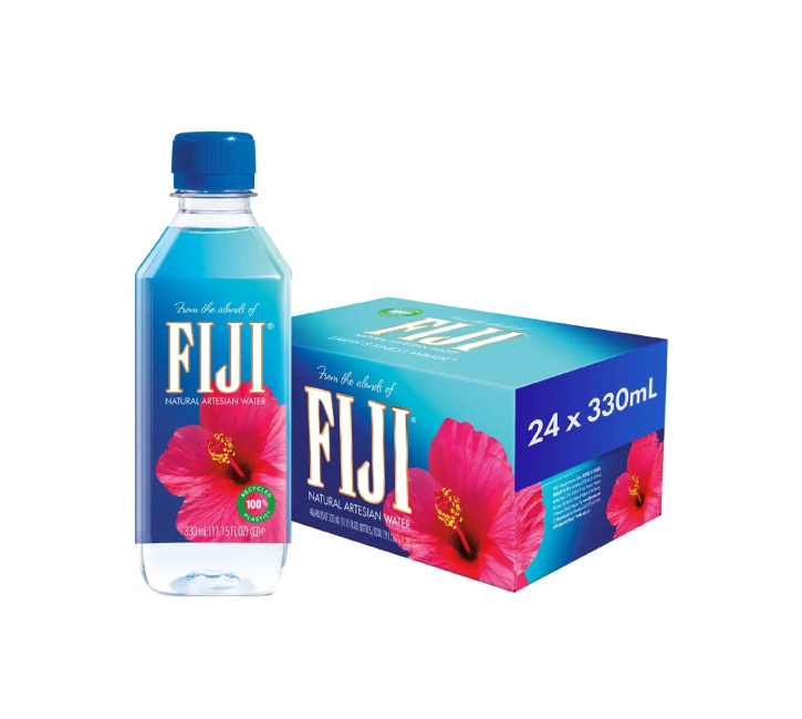 Fiji Natural Artesian Water Bottles (24x330ml)