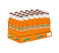 Mirinda Orange Flavoured Glass Bottles (24x250ml)