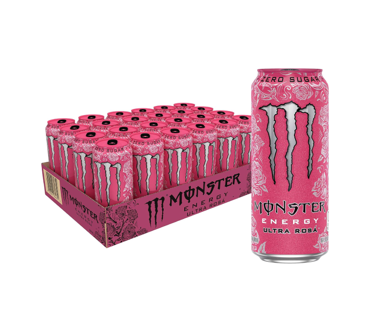 Monster Ultra Rosá Sugar Free Energy Drink (24x500ml)