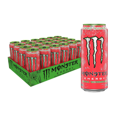 Monster Ultra Watermelon Zero Sugar Drink (24x500ml)