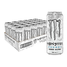 Monster Ultra White Energy Drink Cans (24x440ml)