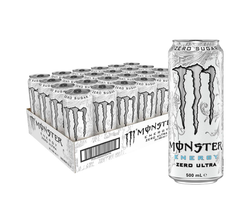 Monster Ultra White Energy Drink Cans (24x440ml)