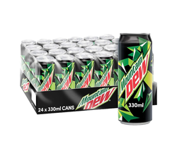 Mountain Dew Carbonated Cans (24x330ml)