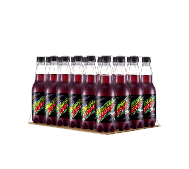 Mountain Dew Pitch Black Bottle (24x400ml)