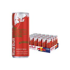 Red Bull Red Edition Energy Drink Watermelon Cans (24x250ml)