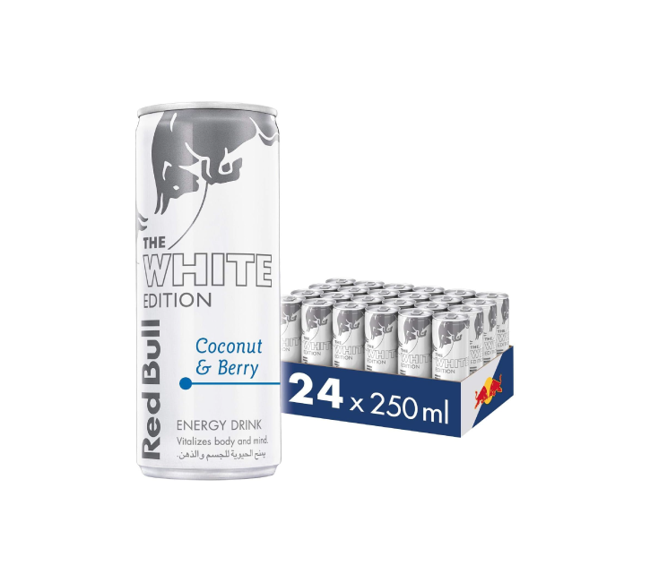 Red Bull White Edition Coconut & Berry Cans (24x250ml)