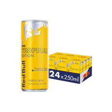 Red Bull Yellow Edition Tropical Cans (24x250ml)