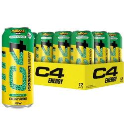 Cellucor C4 Millions Apple Sugar Free Energy Drink (12x500ml)