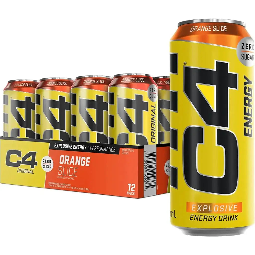 Cellucor C4 Orange Slice Energy Drink (12x500ml)
