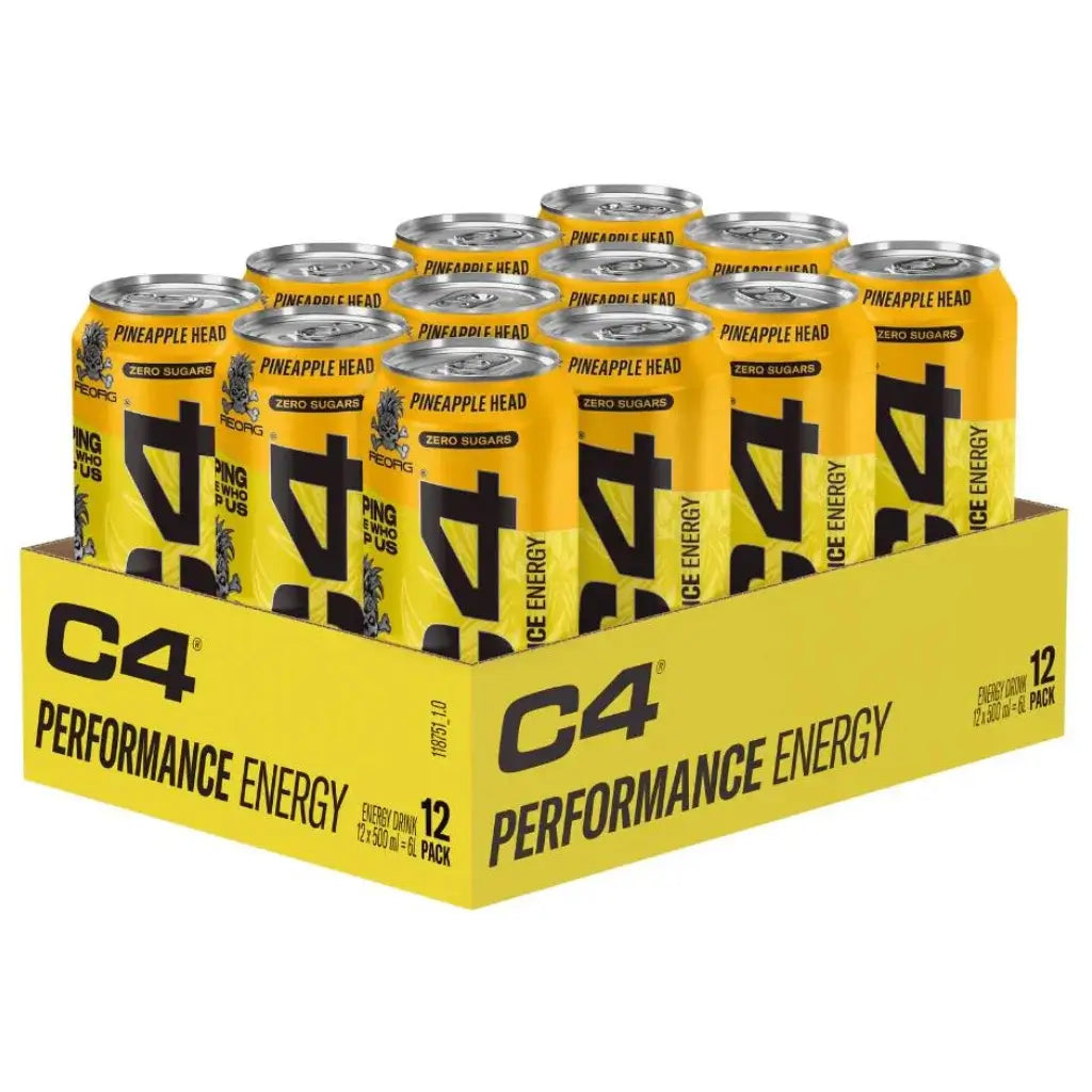 Cellucor C4 Pineapple Head Energy Drink (12x500ml)
