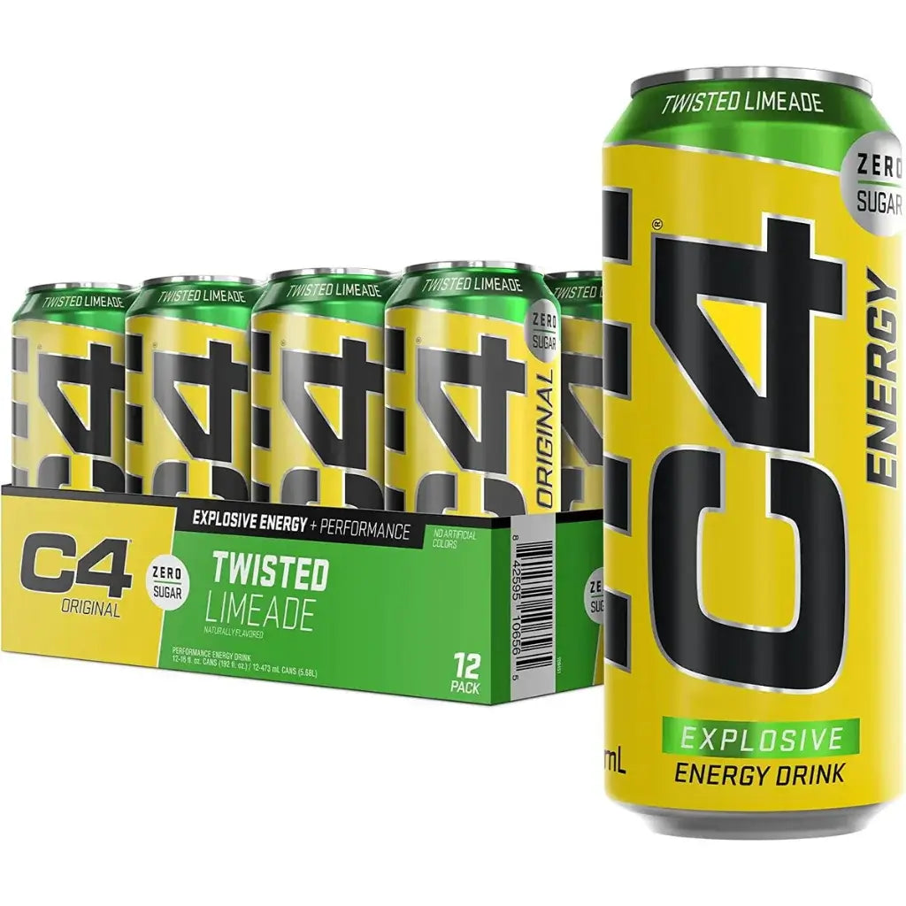 Cellucor C4 Twisted Limeade Energy Drink (12x500ml)