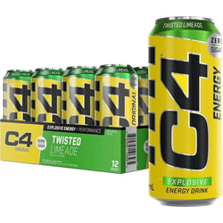 Cellucor C4 Twisted Limeade Energy Drink (12x500ml)
