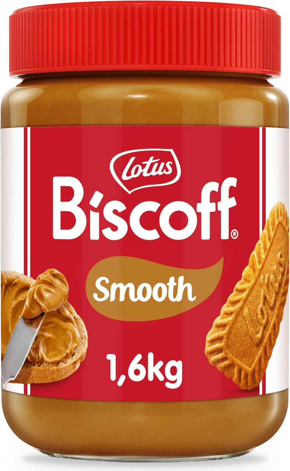 Lotus Biscoff Spread Plastic Tub - 1.6kg