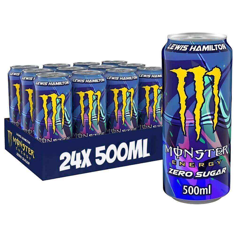 Monster Lewis Hamilton Zero Sugar Energy Drink (24x500 ml)