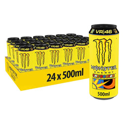 Monster VR46 The Doctor Rossi Energy Drink Cans (24x500ml)
